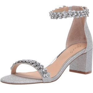 Badgley Mischka Women's Block Heel Sandal